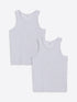 LC Waikiki U-Neck Cotton Men's Tank Tops 2 Pack